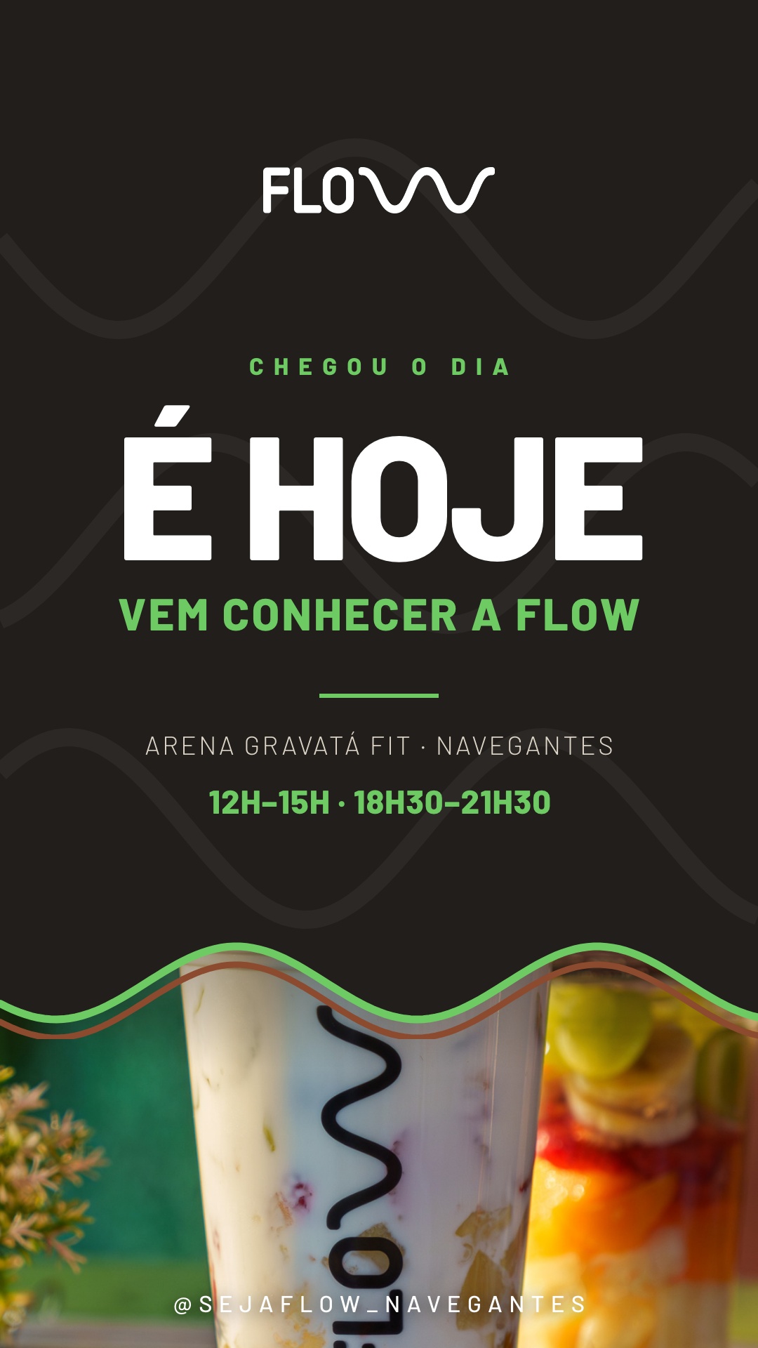 É hoje